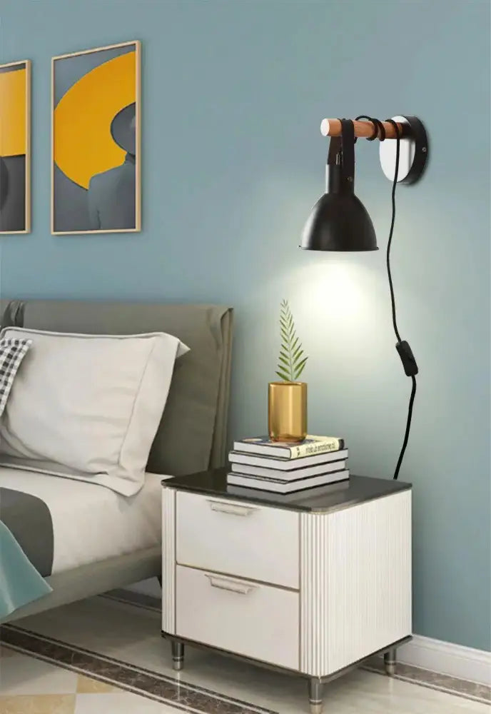 Black Modern Wall Sconce