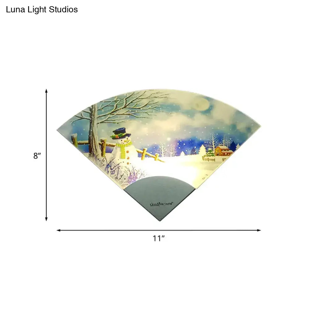 White Acrylic Wall Light