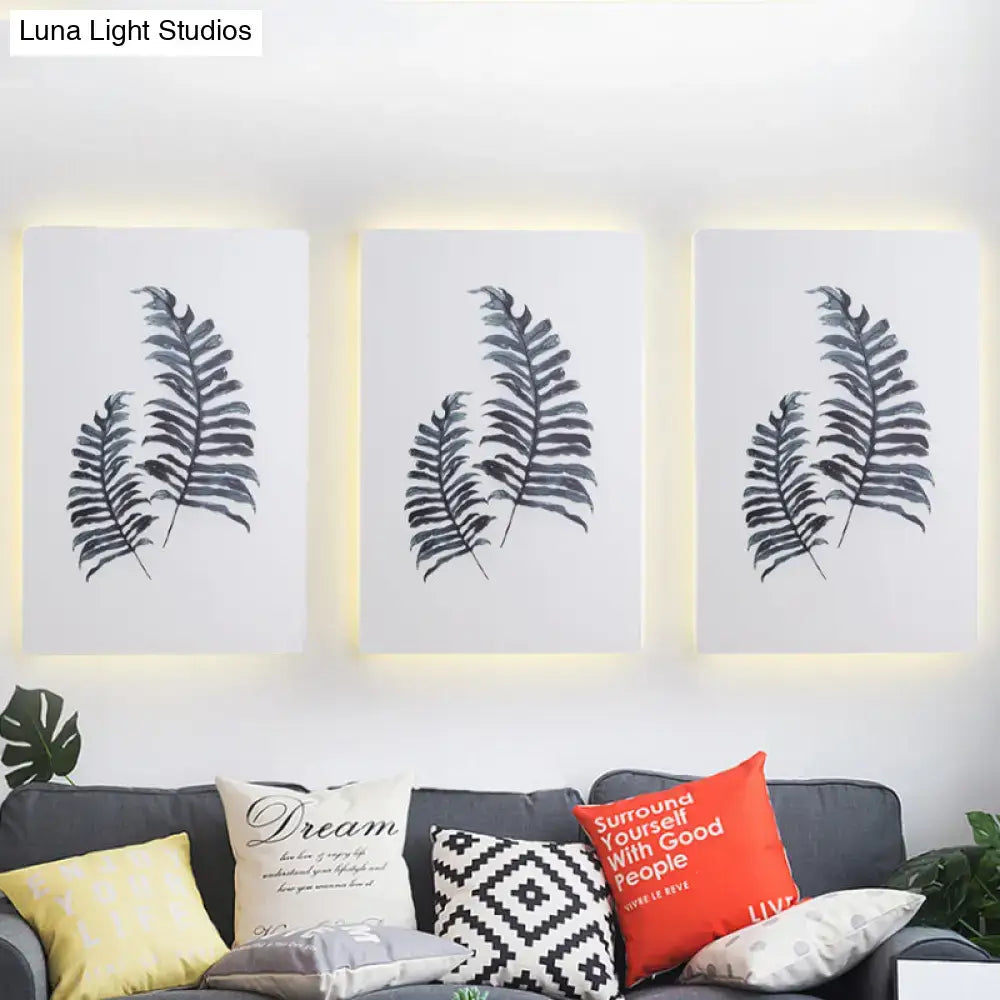 White Nordic Wall Sconce