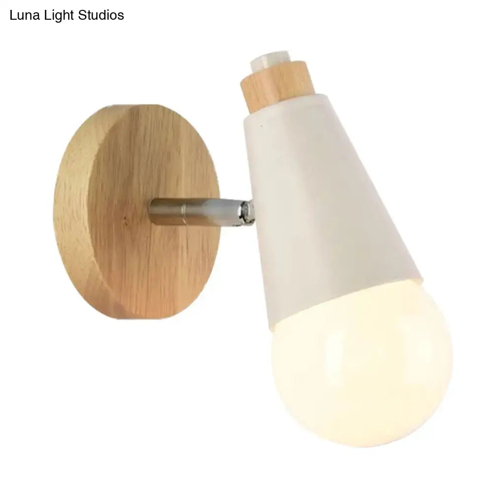 Bamboo Cone Wall Light