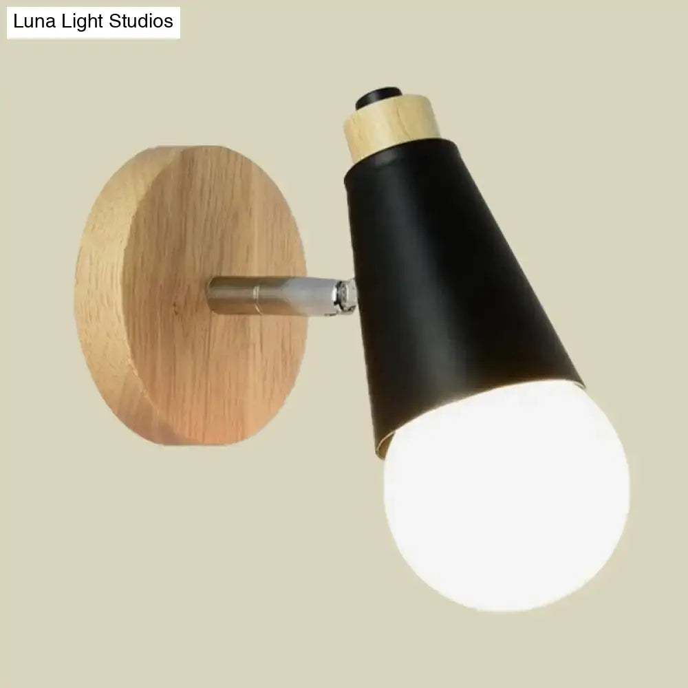 Bamboo Cone Wall Light