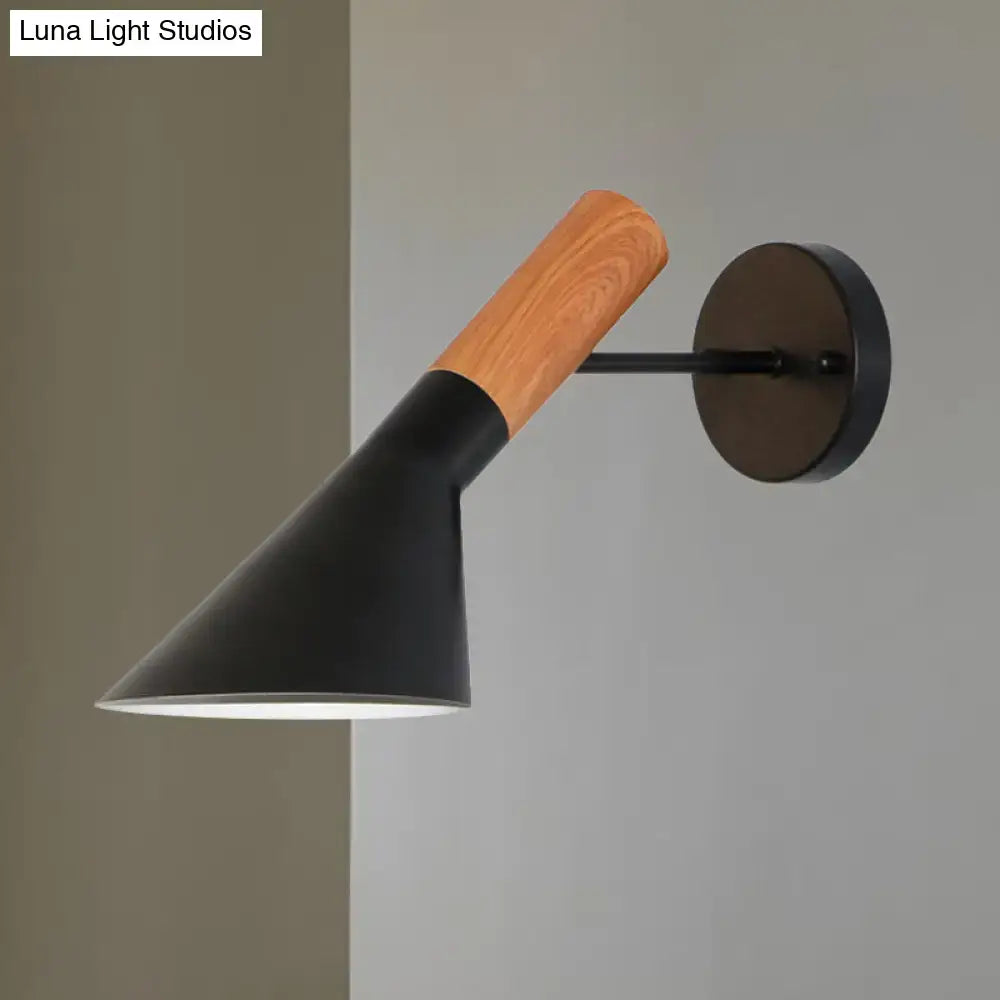 White Monochrome Wall Sconce