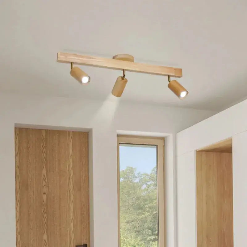 Wooden Track LED Spotlight