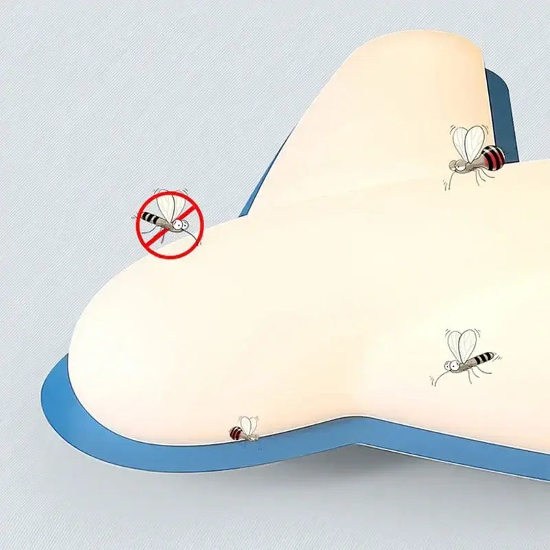 White Airplane Ceiling Light