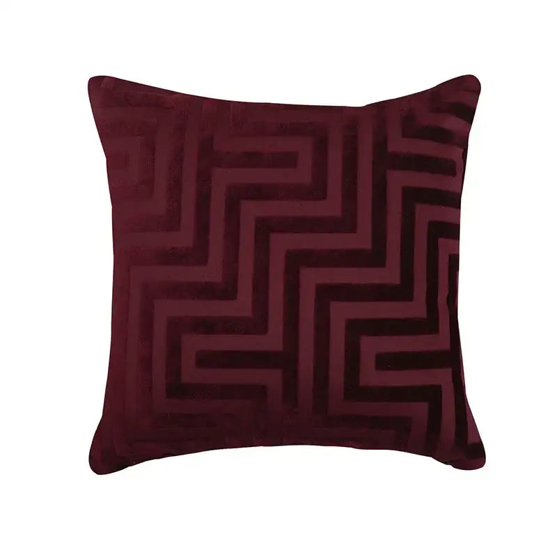 Green Jacquard Pillowcase