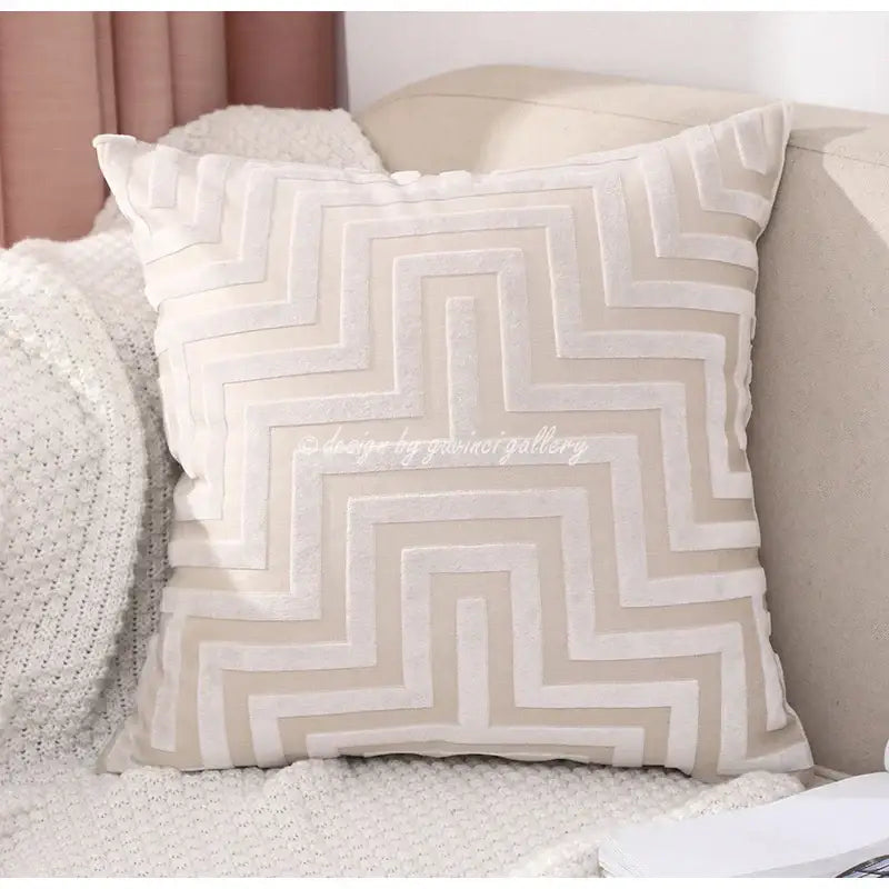 Green Jacquard Pillowcase