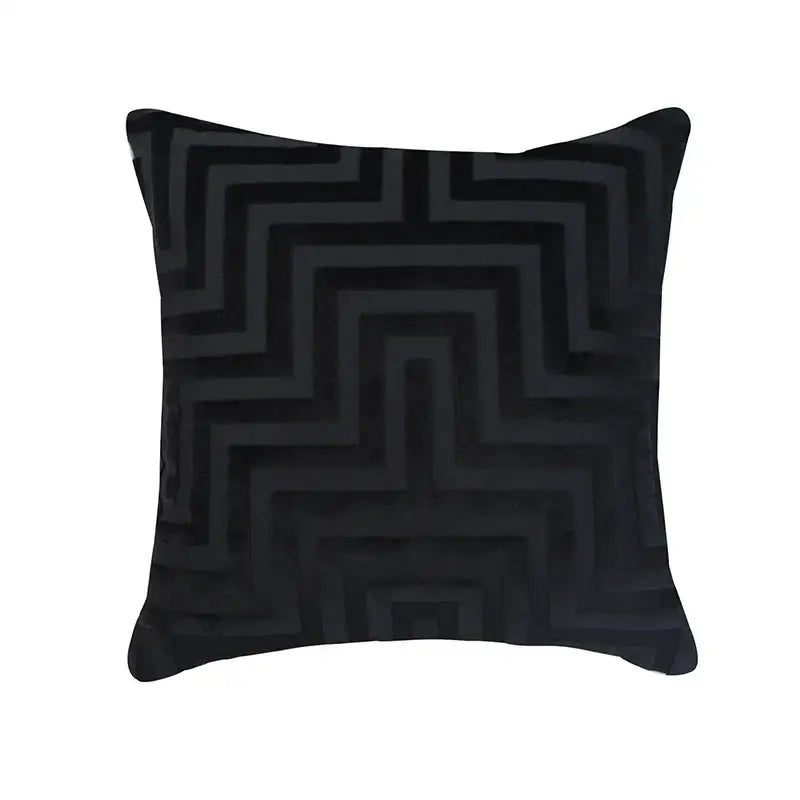 Green Jacquard Pillowcase