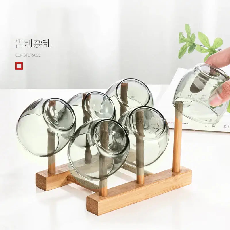 Green Glass Tea Set