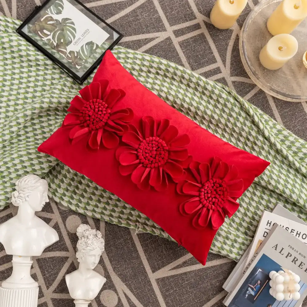 Green Velvet Cushion Cover