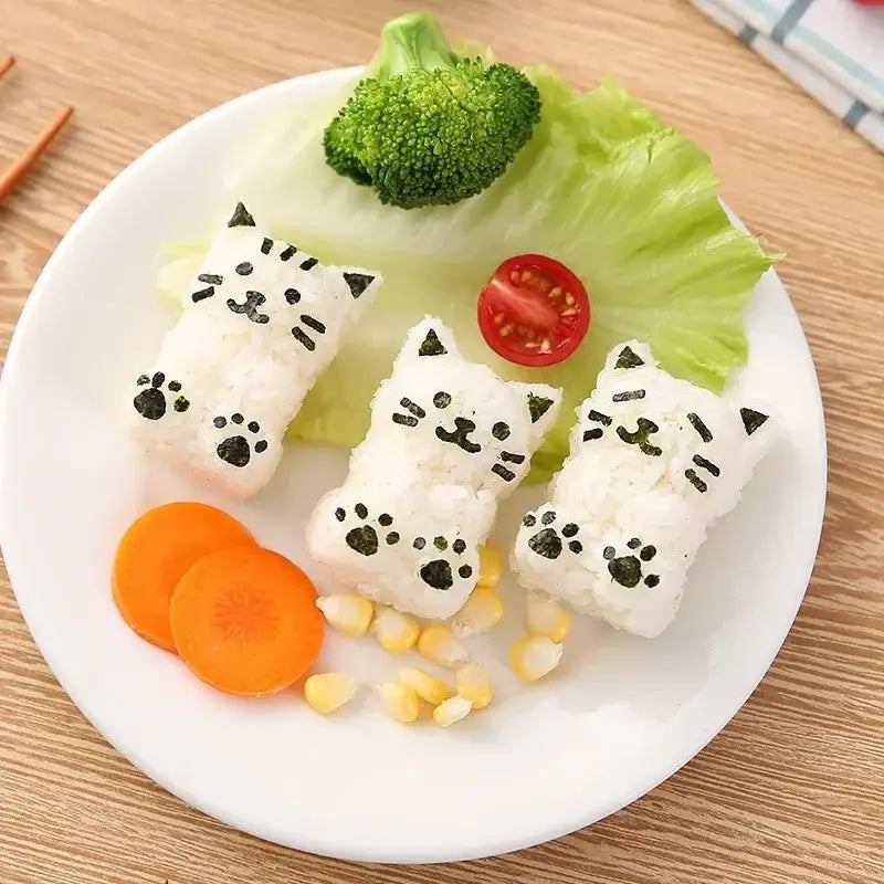 Cat Shape Onigiri Maker Kit