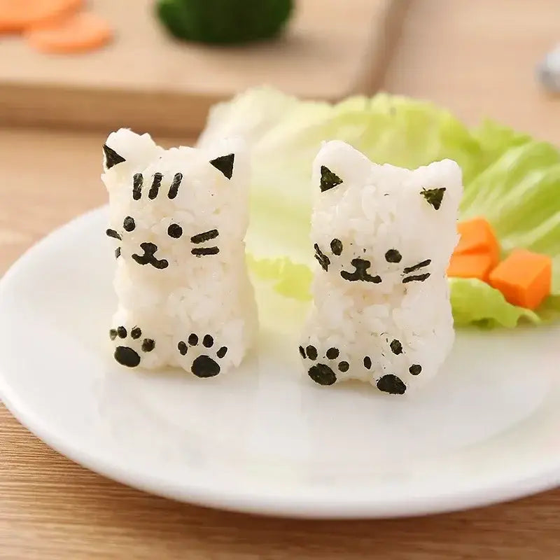 Cat Shape Onigiri Maker Kit