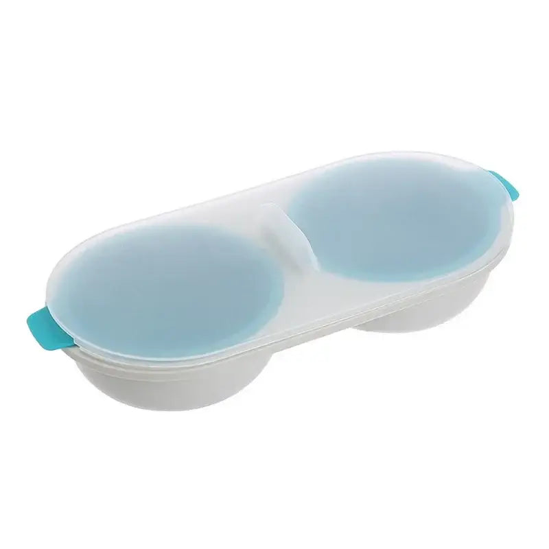 Orange Double Cup Egg Boiler