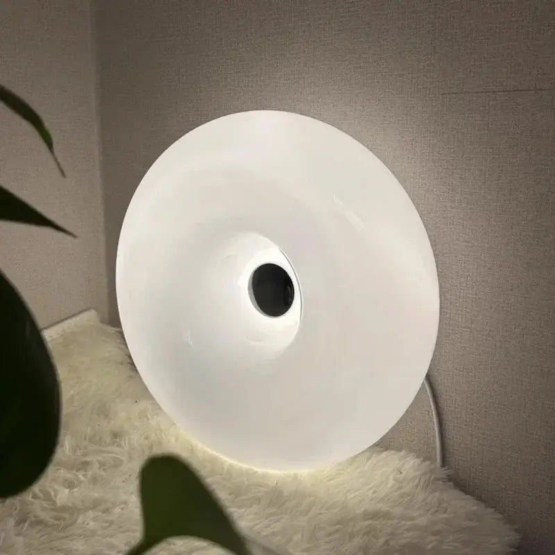 Orange Glass LED Sconce
