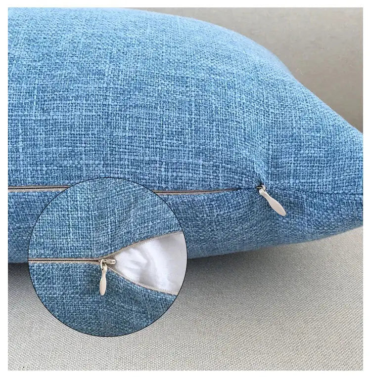 Textured Linen Cushion Set