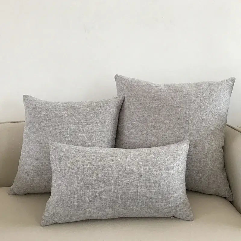 Textured Linen Cushion Set