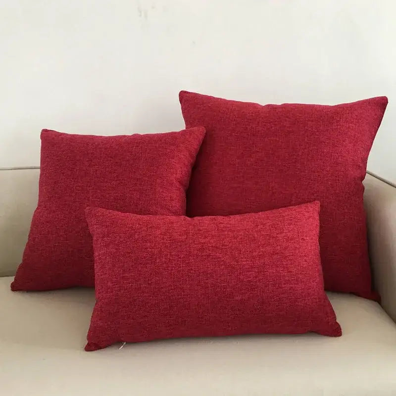 Textured Linen Cushion Set