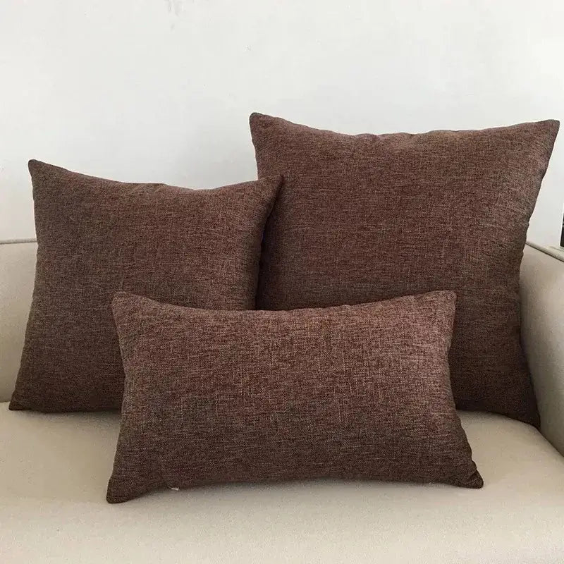 Textured Linen Cushion Set