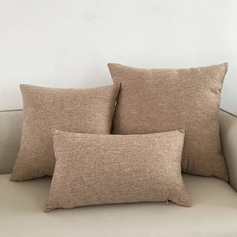 Textured Linen Cushion Set