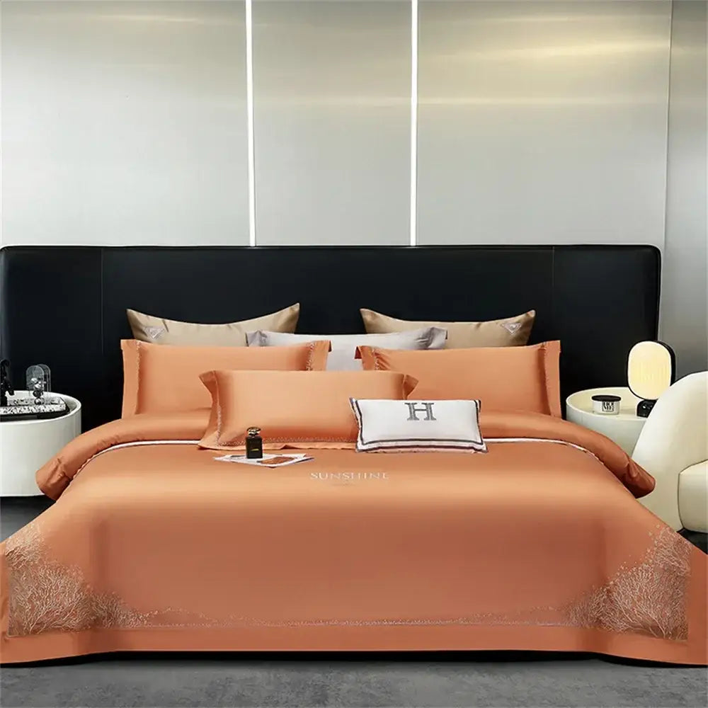 Jacquard Cotton Embroidery Bedding