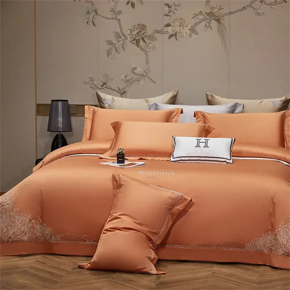 Jacquard Cotton Embroidery Bedding