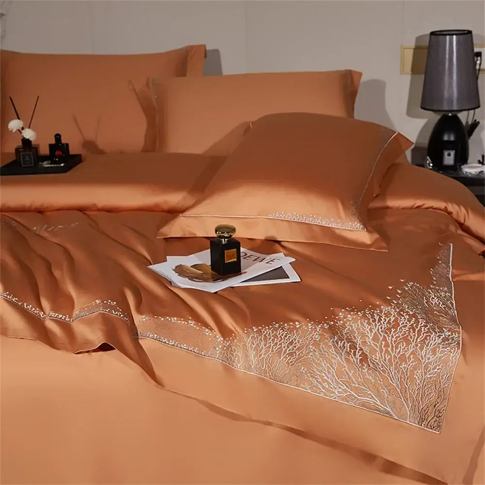 Jacquard Cotton Embroidery Bedding