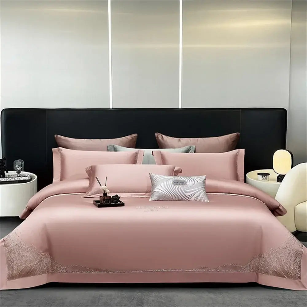 Jacquard Cotton Embroidery Bedding