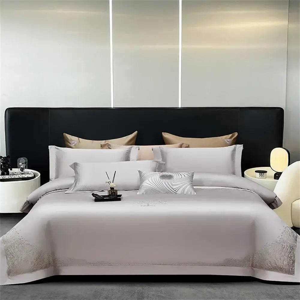 Jacquard Cotton Embroidery Bedding
