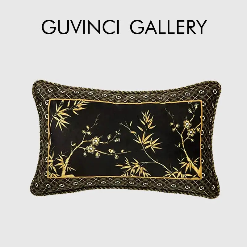 Bamboo Black Gold Pillow
