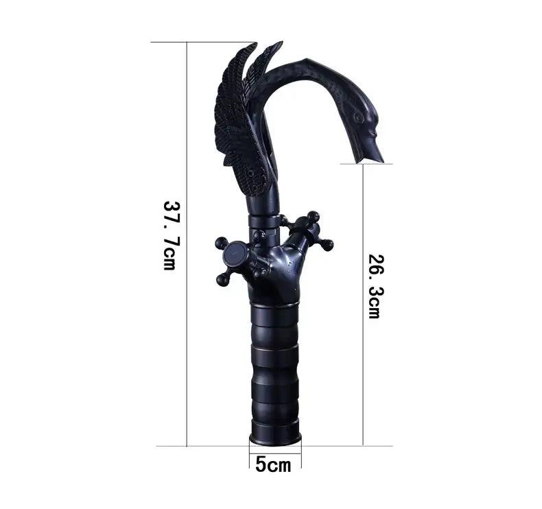 Black Bronze Swan Faucet
