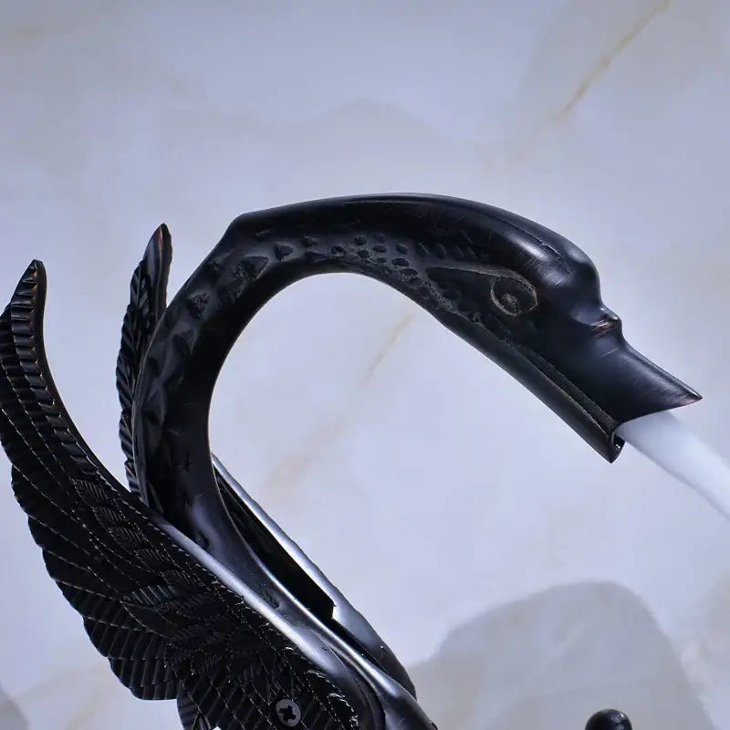Black Bronze Swan Faucet