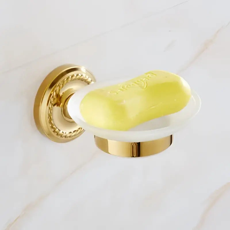 Brass Gold Bathroom Set