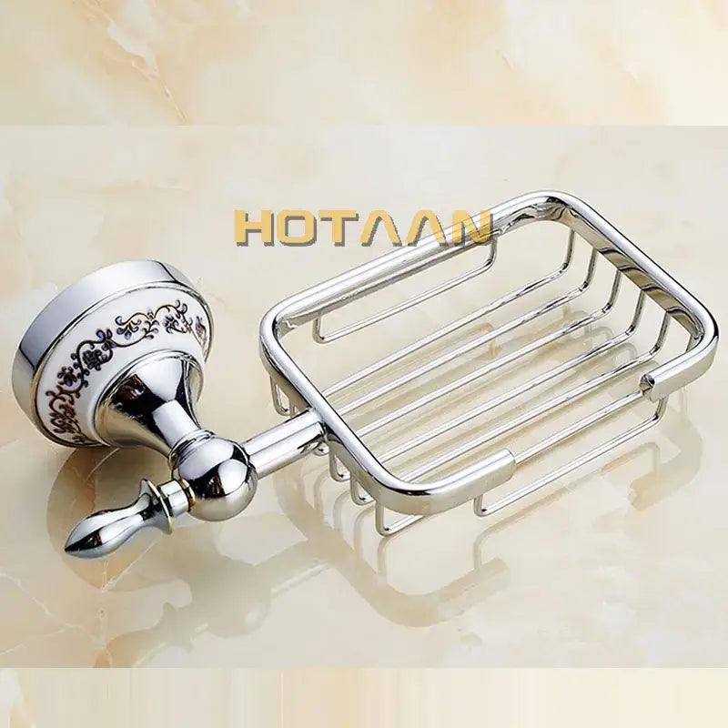 Gold Brass Soap Dish