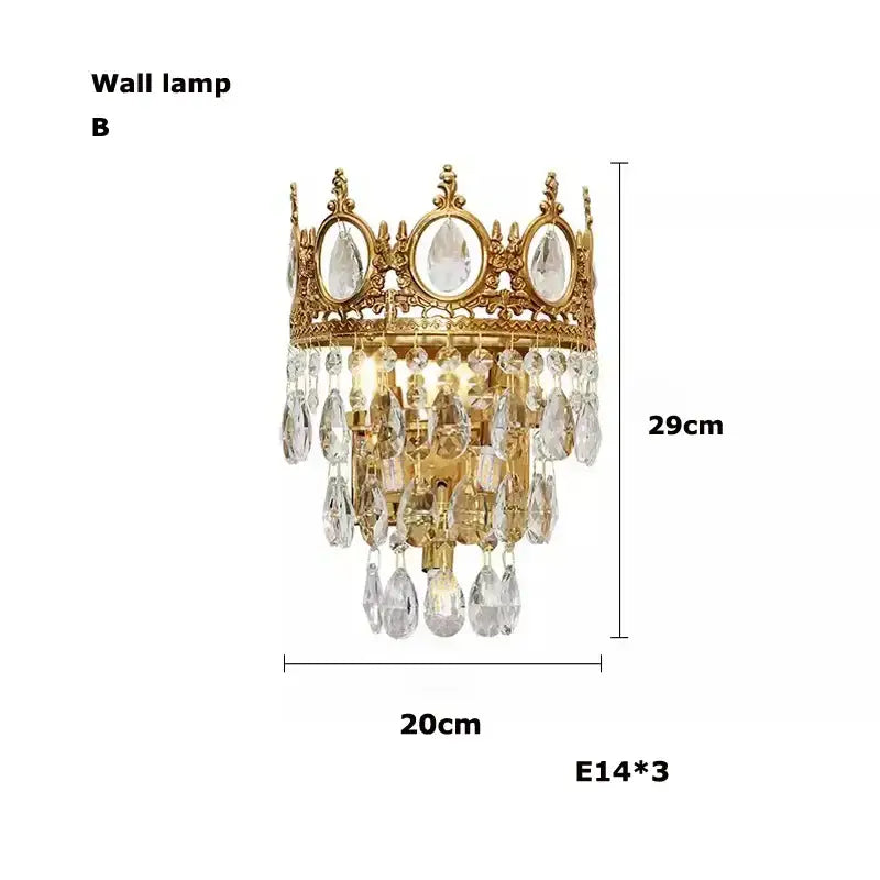 Crystal LED 100cm Pendant Light