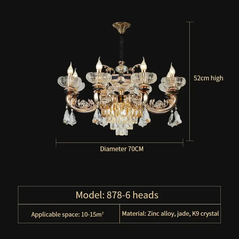 Crystal Candle Chandelier