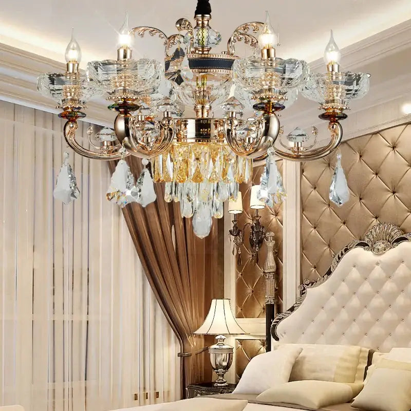 Crystal Candle Chandelier