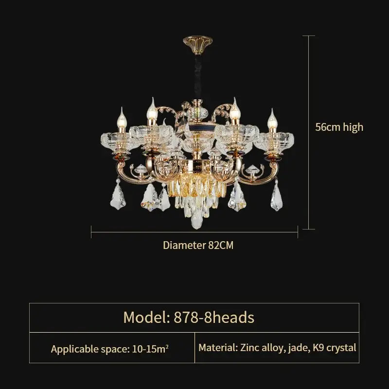 Crystal Candle Chandelier