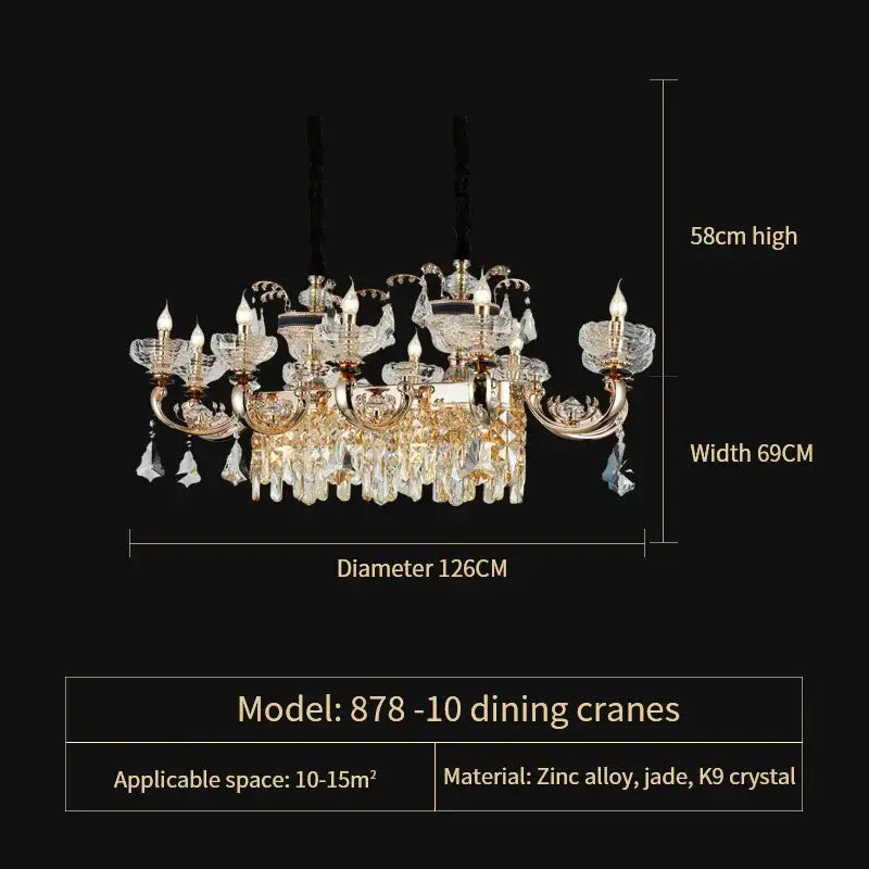 Crystal Candle Chandelier