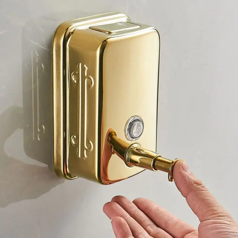 Gold Stainless Soap Dispenser