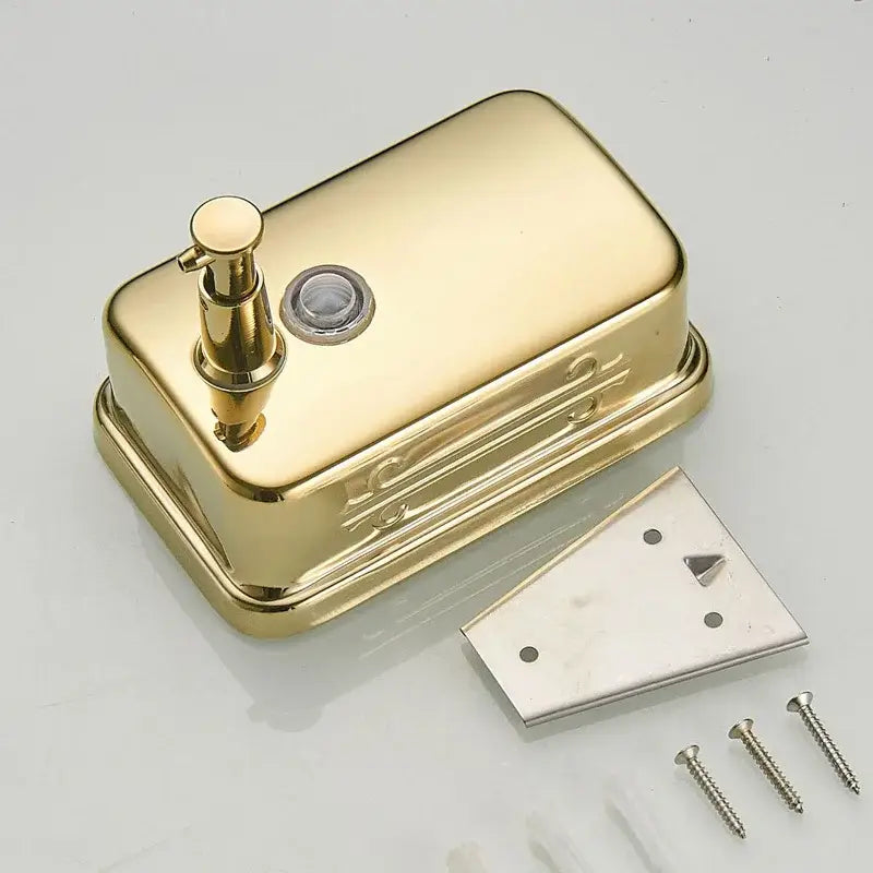 Gold Stainless Soap Dispenser