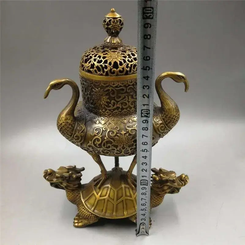 Gold Dragon Incense Burner