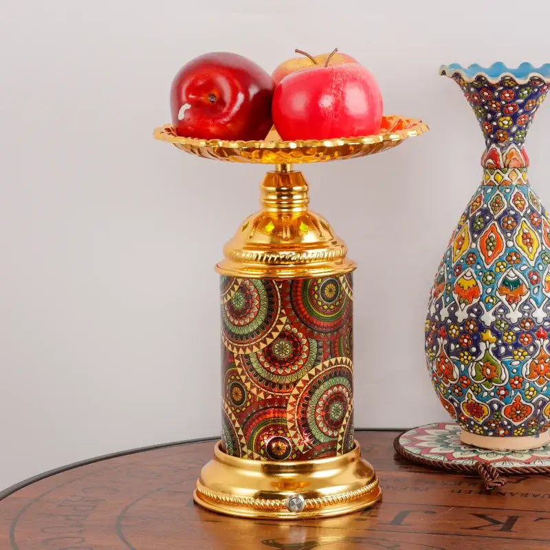 Gold Mosaic Desk Lamp