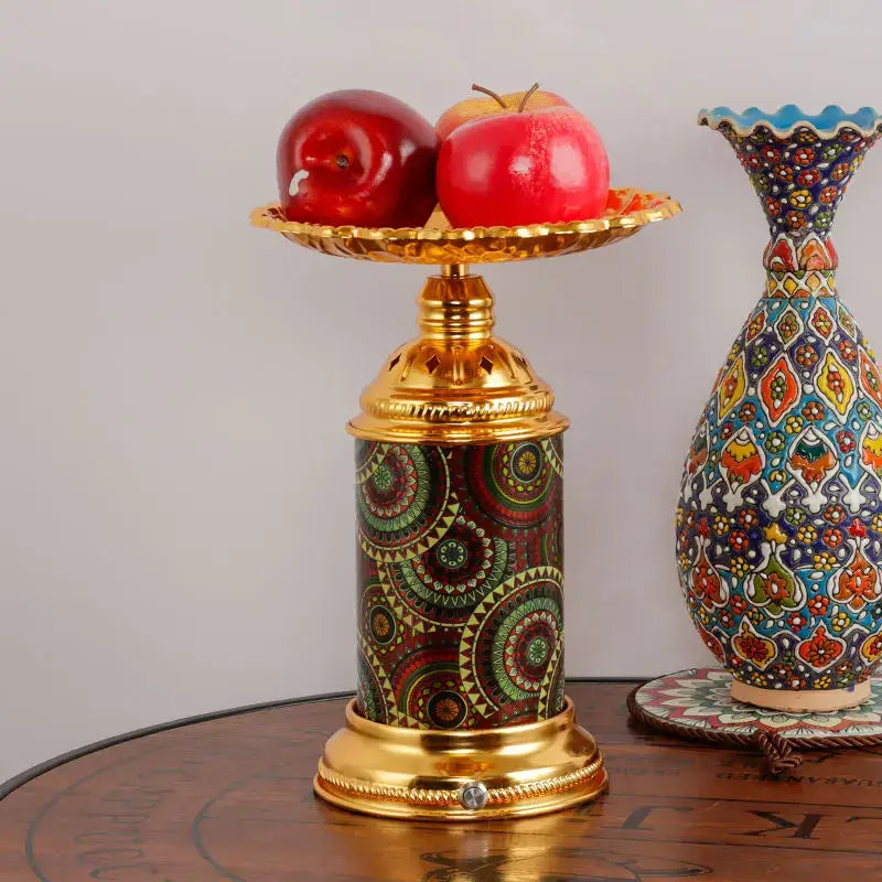 Gold Mosaic Desk Lamp
