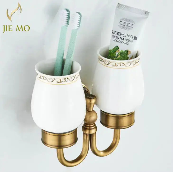 White Gold Double Cup Holder