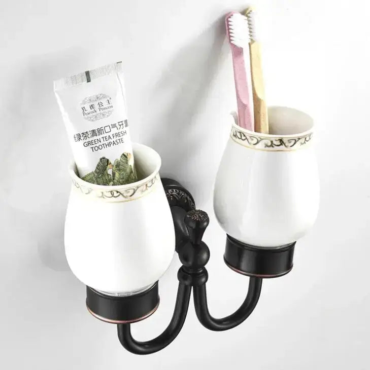 White Gold Double Cup Holder