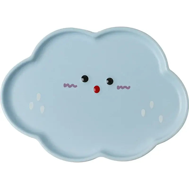 Cartoon Dog Ceramic Plate