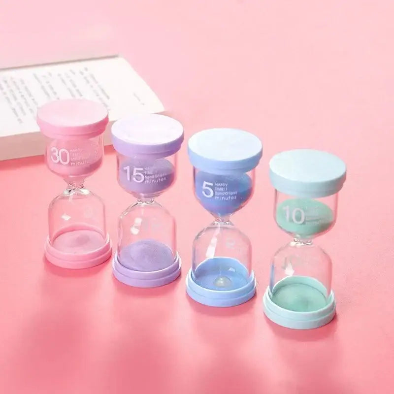 Pink Hourglass Sand Timer