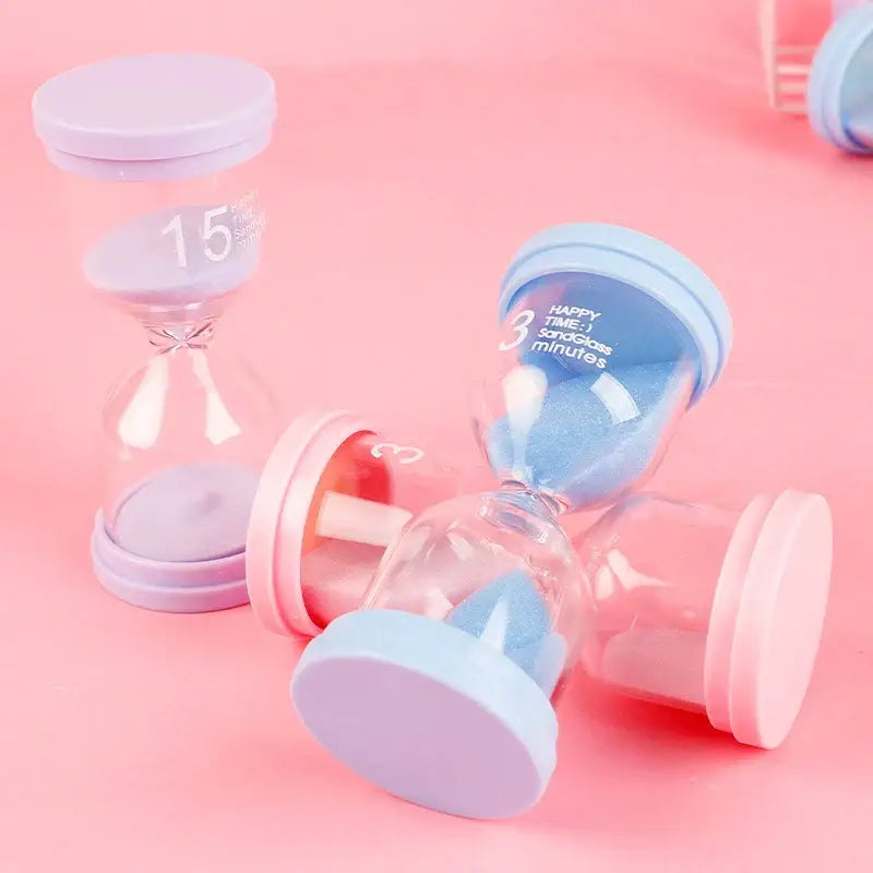 Pink Hourglass Sand Timer