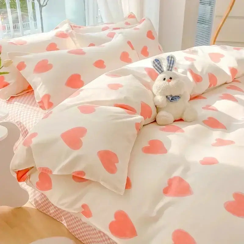 Bunny Flower Bedding Set