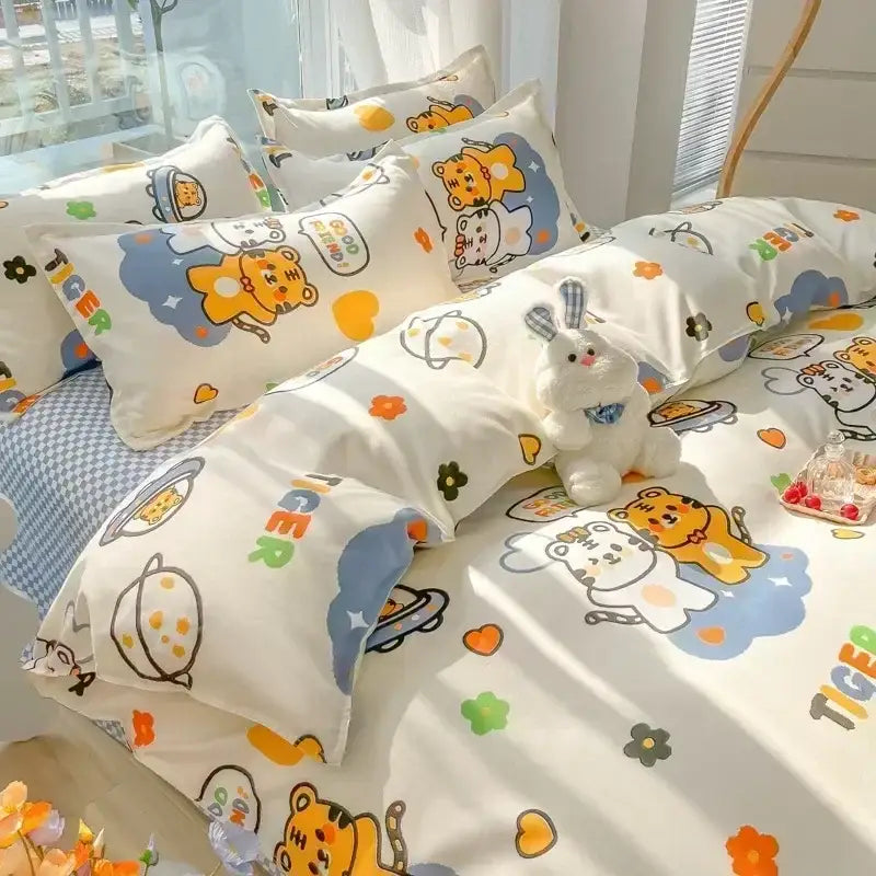 Bunny Flower Bedding Set