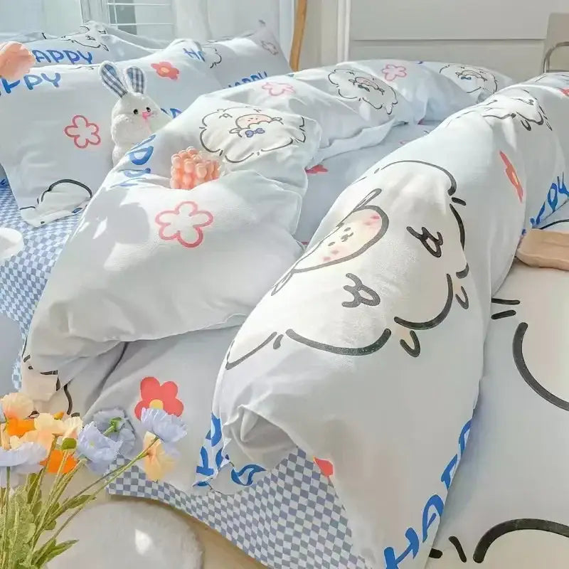 Bunny Flower Bedding Set